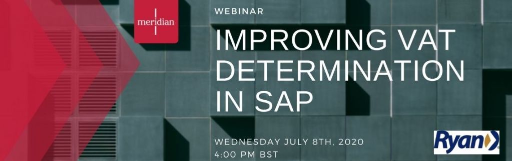Webinar - Verbesserung der Mehrwertsteuerermittlung in SAP