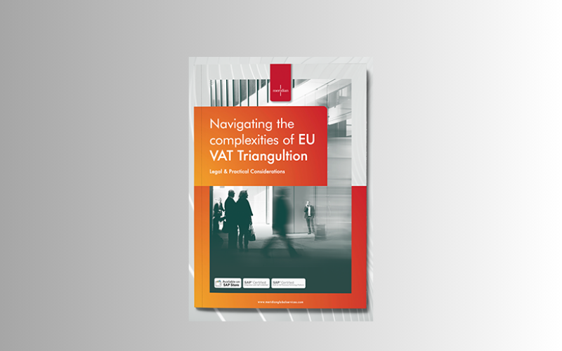 Meridian guide to EU VAT triangulation