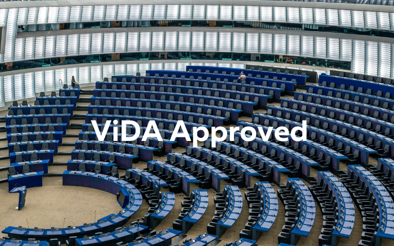 Das Paket "Mehrwertsteuer im digitalen Zeitalter" (ViDA) ist ANGENOMMEN!